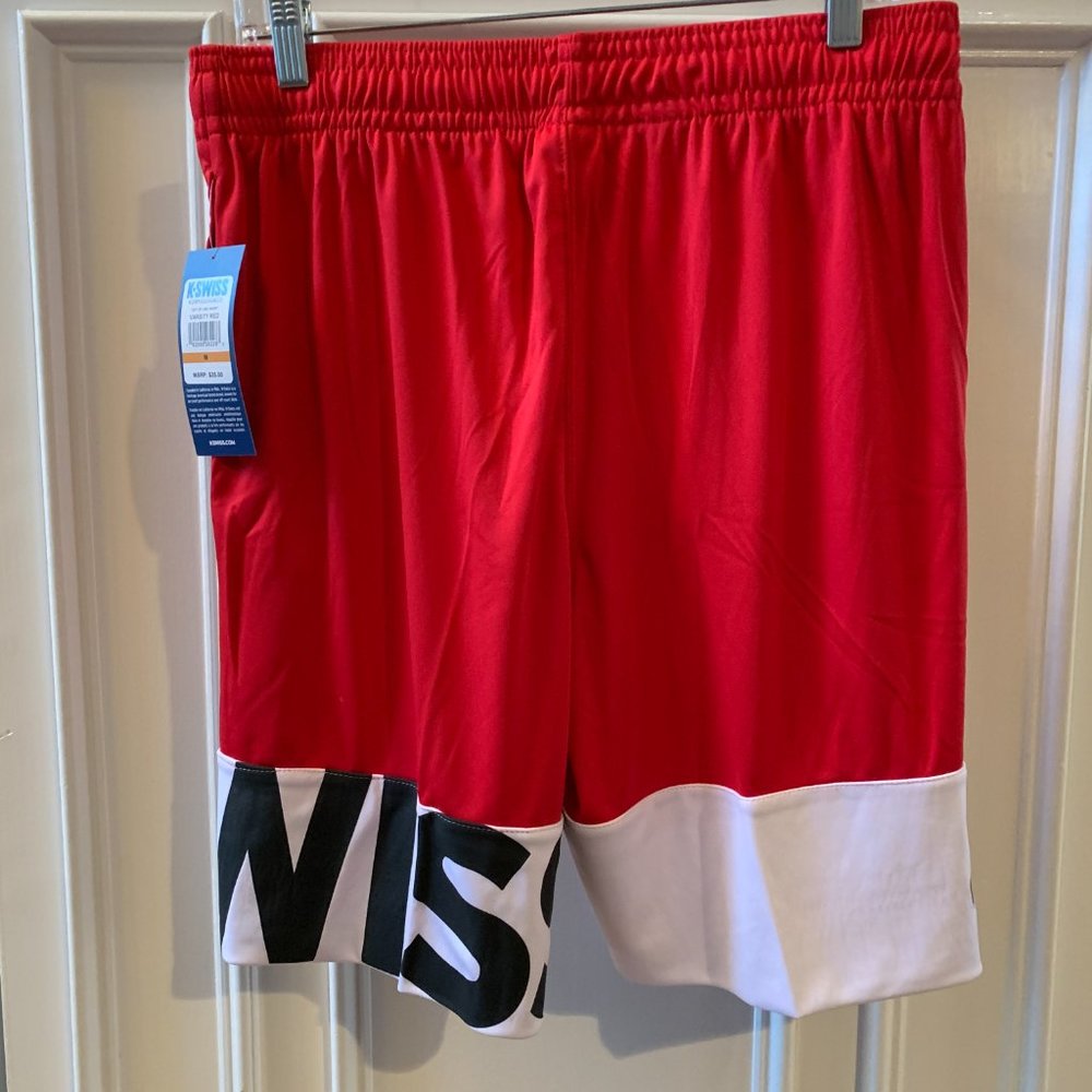K-Swiss Men's Out of Line 9" Basketball Shorts NWT - Picture 2 of 3
